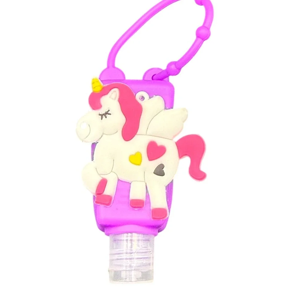 Grape Marmalade‎ PocketBac Hand Gel 1oz with Purple Unicorn Holder